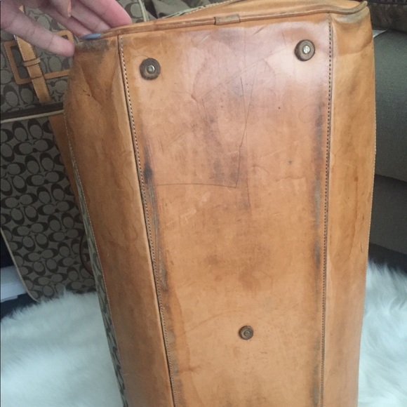 COACH MONOGRAM DUFFLE BAG - Picture 5 of 7